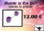 manette in eco&nbsp;pelle